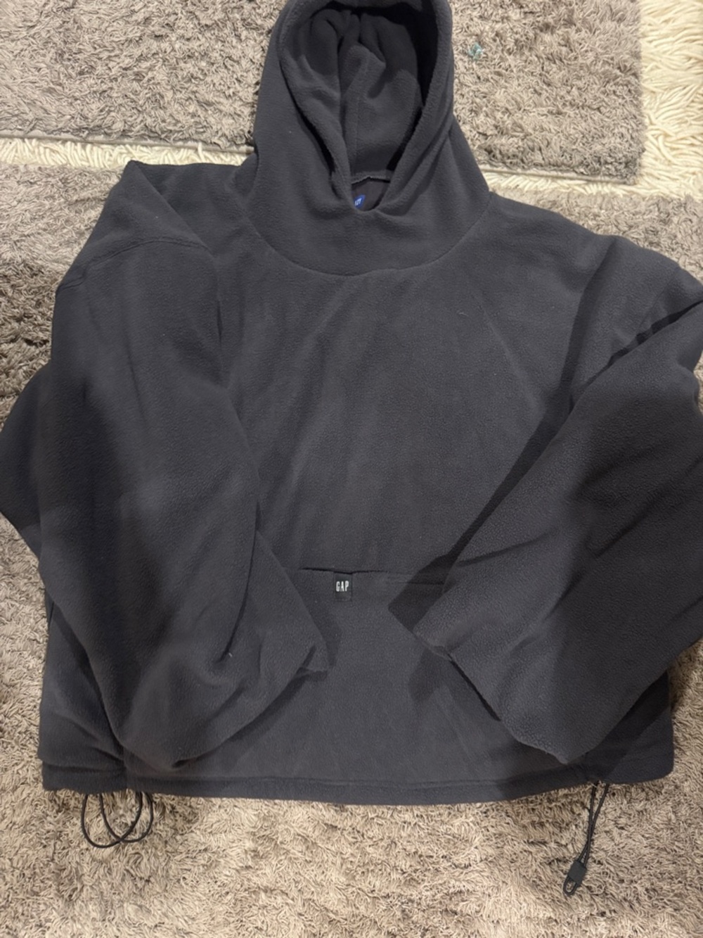 Yzy GAP Balenciaga Men’s Black Hoodie Sweater